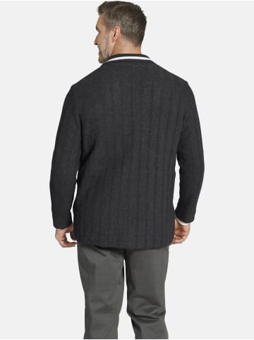 Charles Colby Strickjacke DUKE MODEST in dunkelgrau