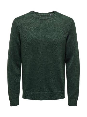 Only&Sons Pullover 'Chris' in dunkelgrün