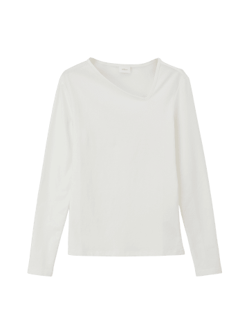 s.Oliver T-Shirt langarm in Beige