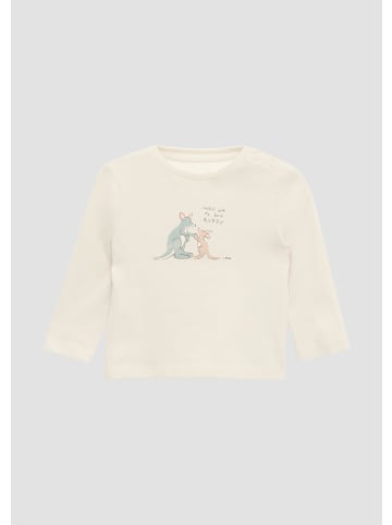 s.Oliver T-Shirt langarm in Creme