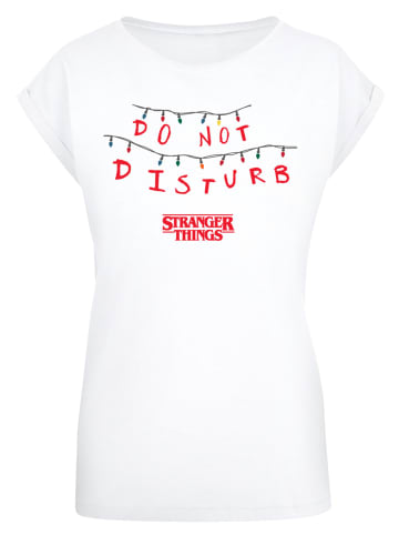 F4NT4STIC T-Shirt Stranger Things Do Not Disturb in weiß
