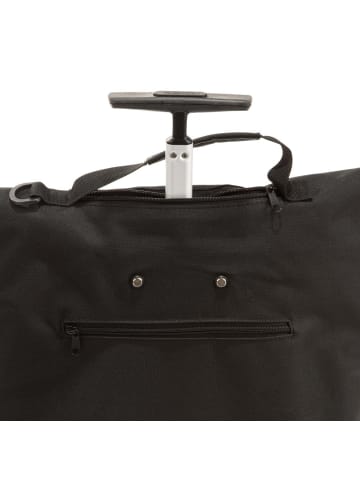 Reisenthel trolley M - Einkaufstrolley 53 cm (herringbone mokka) in schwarz