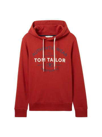 Tom Tailor Sweatshirt BASIC in Rot