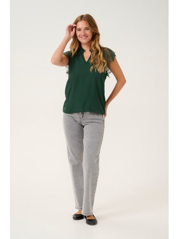 Cream Bluse kurzarm CRNola Straight fit in Ponderosa Pine