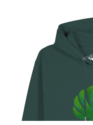 wat? Apparel Sweatshirt Monstera 2.0 in Glazed Green