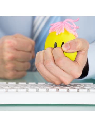 relaxdays 24 x Stressball in Bunt