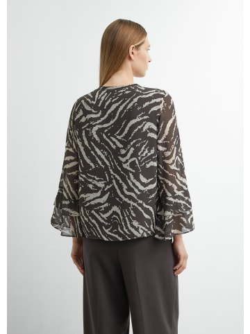 comma Bluse in 89A8_dunkelbraun