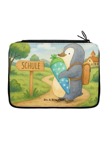 Mr. & Mrs. Panda Federmappe Pinguin Schultüte Design ohne Spruch in Weiß