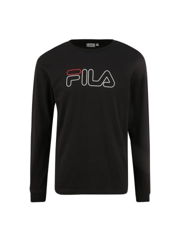 Fila Schwarz Baumwolle Sweatshirt