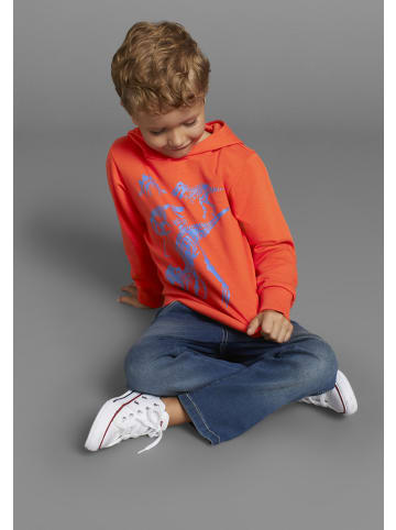 Kidsworld Kapuzensweatshirt in orange
