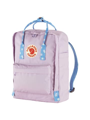 FJÄLLRÄVEN Kånken - Rucksack 38 cm (frost green) in pastel lavender-confetti