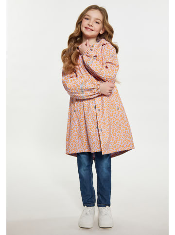 Schmuddelwedda Mädchen Regenparka in Pastelllavendel Orange Leo