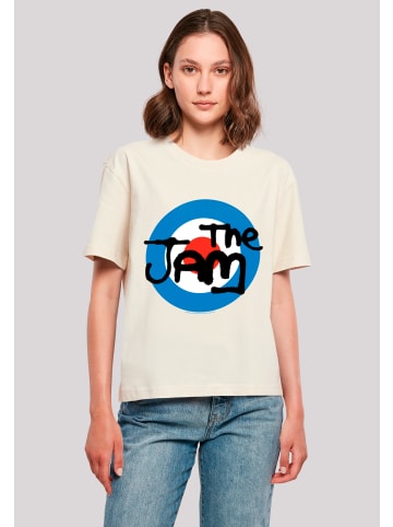 F4NT4STIC Everyday T-Shirt The Jam Band Classic Logo in Whitesand