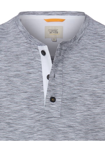 Camel Active T-Shirt in schwarz weiß