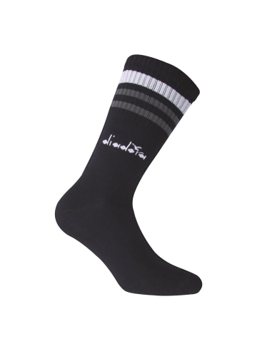 Diadora Socken 12er Pack in Schwarz/Weiß/Dunkelblau/Grau