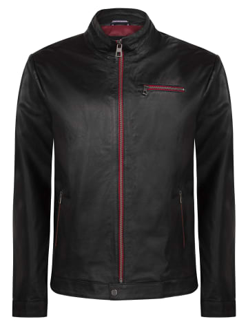 Felix Hardy Lederjacke in Schwarz