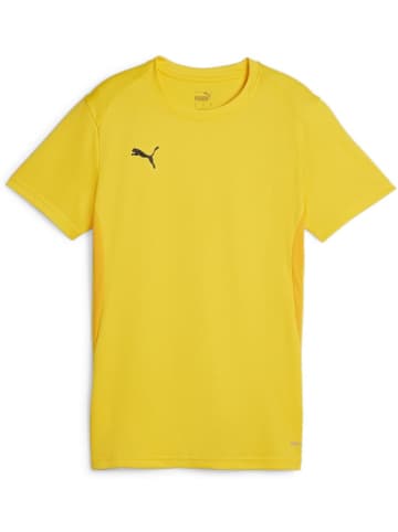 Puma T-Shirt "TeamGoal Jersey Wmn" in Gelb