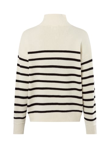 Marie Lund Pullover in ecru schwarz - 0002