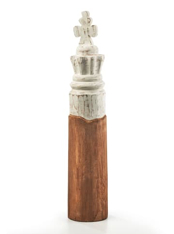 kobolo Dekofigur CHESSKING in Braun