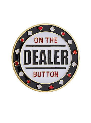 relaxdays 3-tlg. Poker Button Set in Bunt