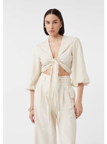 comma Bluse in 0505_beige