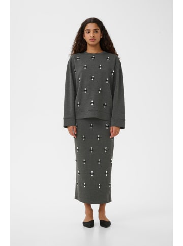 InWear Langarm KINCENTIW Gerade Passform in Dark Grey Melange