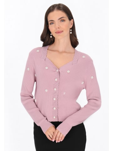 usha BLACK LABEL Women Cardigan in dark rose
