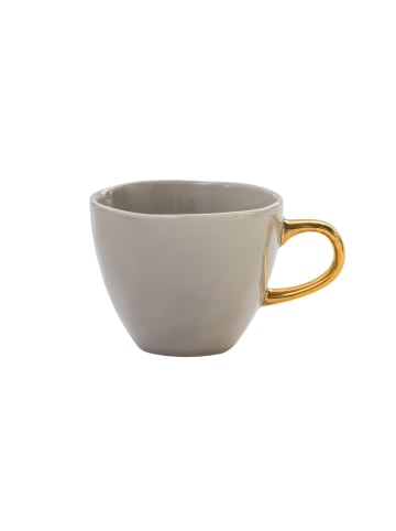 URBAN NATURE CULTURE Kleine Tasse Good Morning in Gray Morn-Grau | Gold