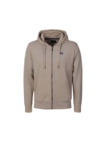 La Martina Kapuzenpullover MCF011 XT in beige