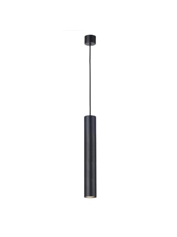 s.LUCE Moderne Hängelampe Crutch Zylinderform in Schwarz