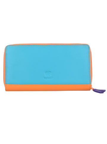 MYWALIT Medium Tri-fold Geldbörse I Leder 14 cm in copacabana