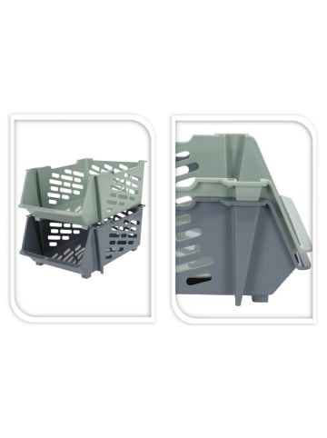 Storage Solutions Kunststoffkorb in grün