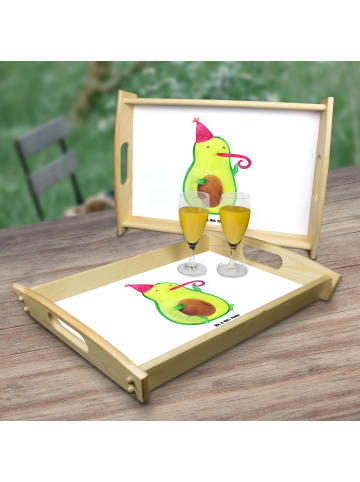 Mr. & Mrs. Panda Tablett Avocado Geburtstag ohne Spruch in Weiß