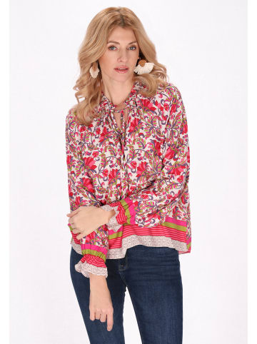 usha FESTIVAL Women Blouse in red multicolor
