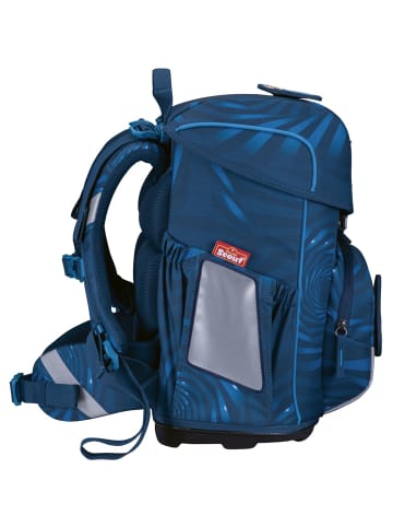 Scout Neo LED Schulranzen-Set 4-tlg. Rocket Rider in blau