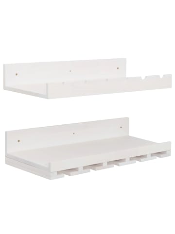 MCW 2er-Set Weinregal P22, Weiß