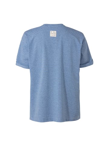 Vaude Mineo Striped T-Shirt in Blau