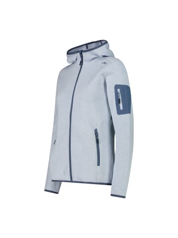cmp Funktionsjacke in sky blue-bianco