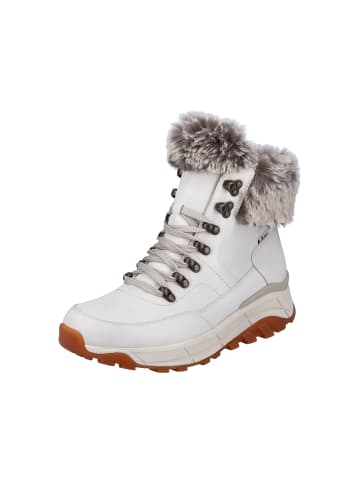 rieker Schnürstiefel in offwhite/murmel