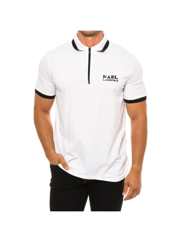 Karl Lagerfeld Poloshirt in White