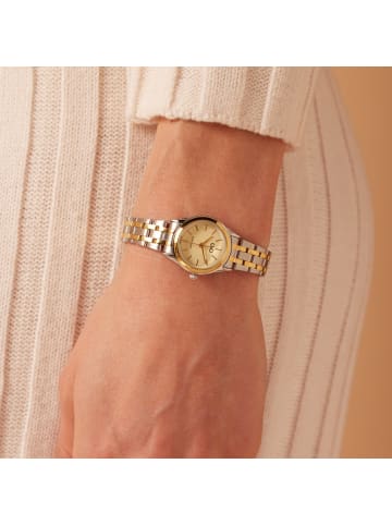 Q&Q by Citizen Stahl Quarzuhr Q & Q Gold