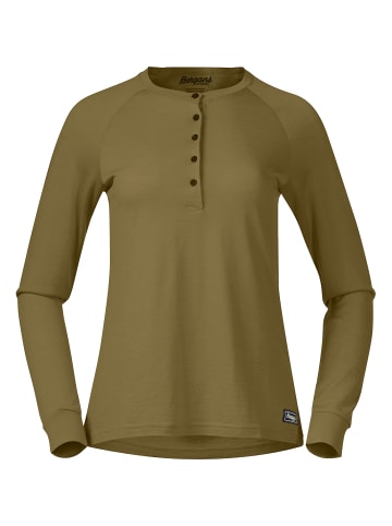 Bergans LYSEBUWOOLW HENLEY in Grün