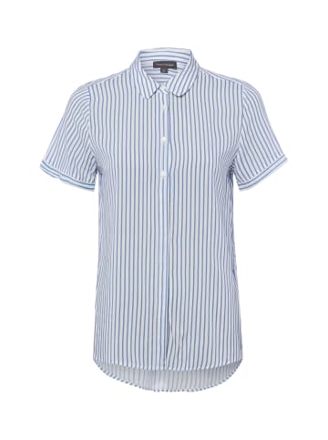 Franco Callegari Bluse Samantha in blau weiß