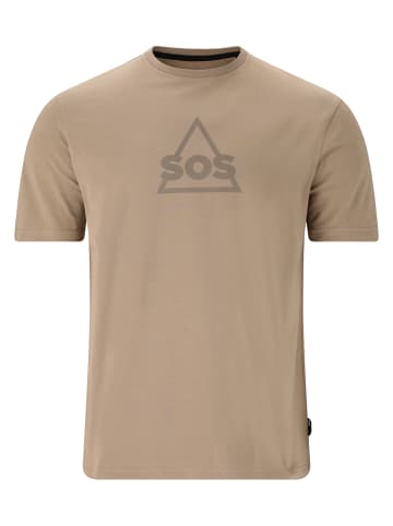 SOS T-Shirt Kvitfjell in 3027 Timber Wolf