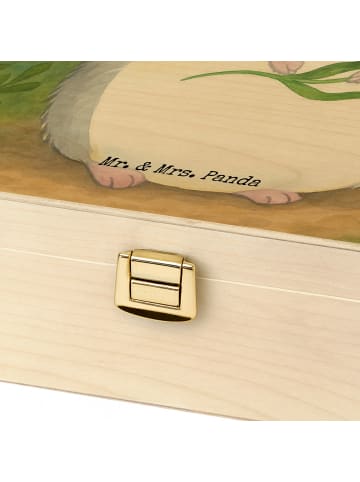 Mr. & Mrs. Panda Tee Sortierbox Chinchilla Blume Design ohne Spruch in Weiß