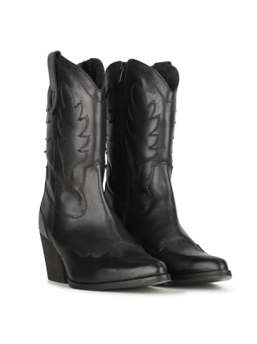 PS Poelman Westernstiefel "LOLA" in Schwarz