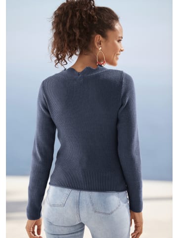 LASCANA Strickpullover in marine