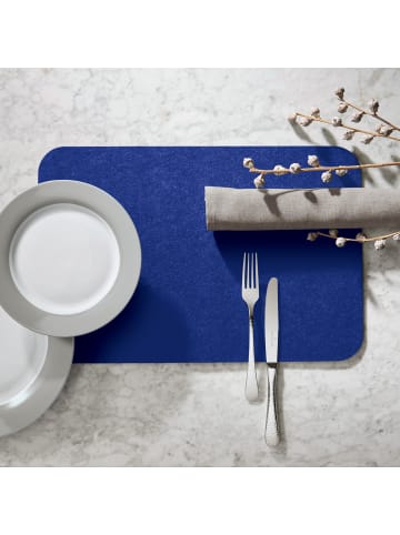 Erwin Müller Filz Filz-Tischset 4er-Pack Beja in blau