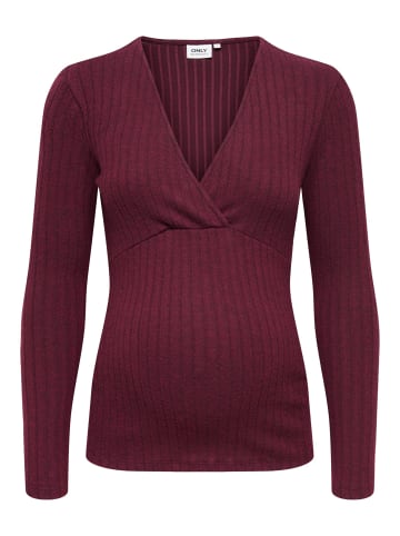 ONLY Bluse in Winetasting