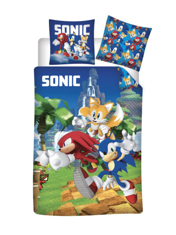 Sonic Speedy Dreams Sonic, der Igel Bettbezug 140×200cm, 70×90 cm